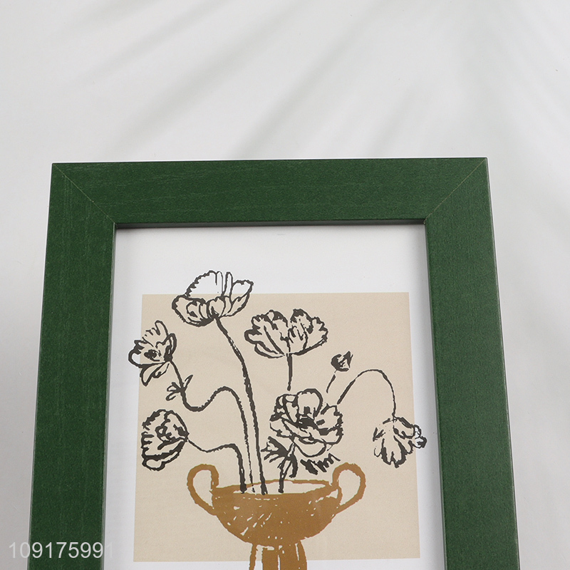 Good Quality 4x6 Inch MDF Picture Frame MDF Photo Frame for Tabletop Decor