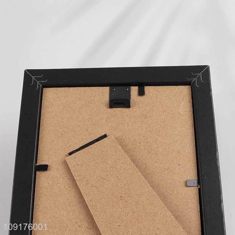 High Quality 4x6 Inch MDF Picture Frame for Wall and Tabletop Display