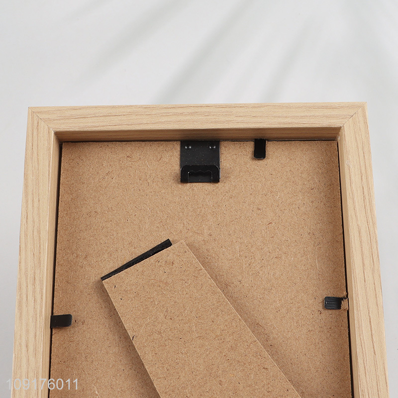 Factory Price 4x6 Inch MDF Picture Frame Wood Grain MDF Photo Frame