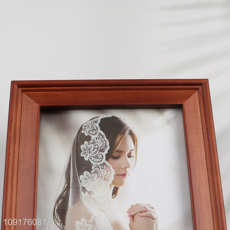 New Arrival 5X7 Inch Solid Wood Picture Frame for Living Room Decor