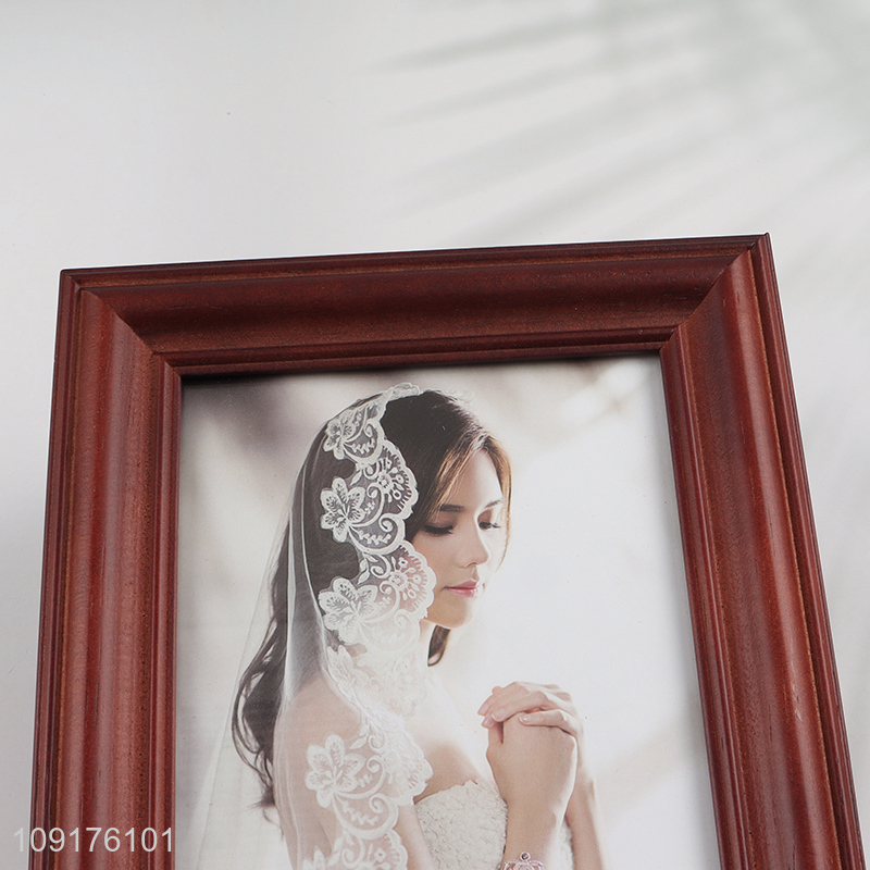 Wholesale 5X7 Inch Solid Wood Picture Frame Natural Pine Wood Photo Frame