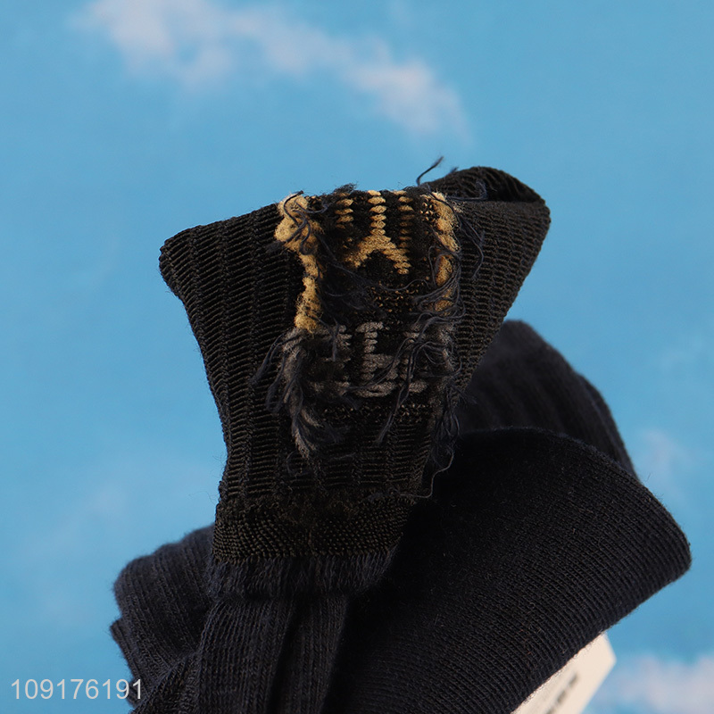 China wholesale black antibiosis deodorization men cotton socks sports socks