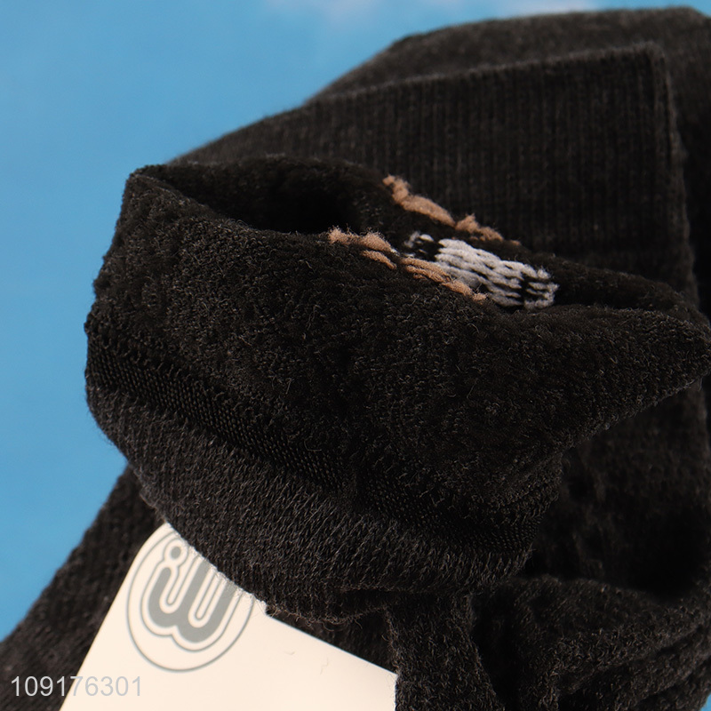 Hot sale breathable men cotton socks crew socks wholesale