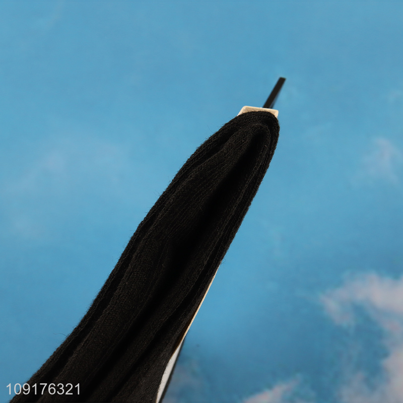 China products black breathable men cotton socks crew socks for sale