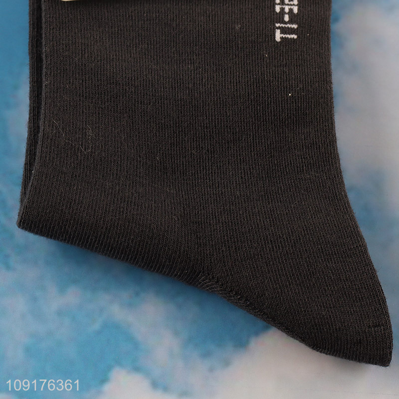 Top selling breathable deodorization men cotton socks crew socks wholesale