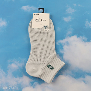 New arrival breathable men ankle socks low cut socks for sale
