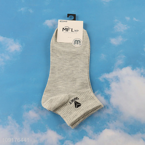 Good selling breathable men ankle socks low cut socks wholesale