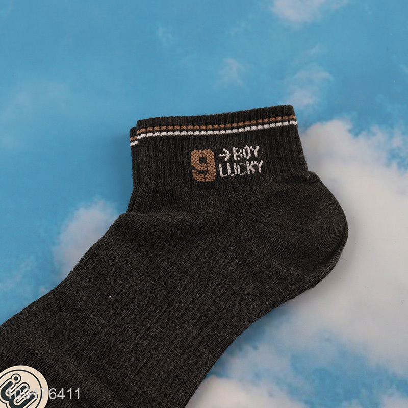 Low price breathable men ankle socks low cut socks for sale