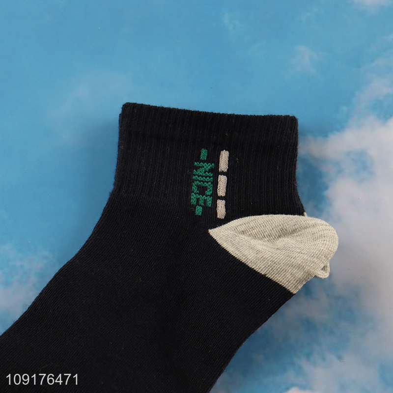 Good price breathable men ankle socks low cut socks for sale
