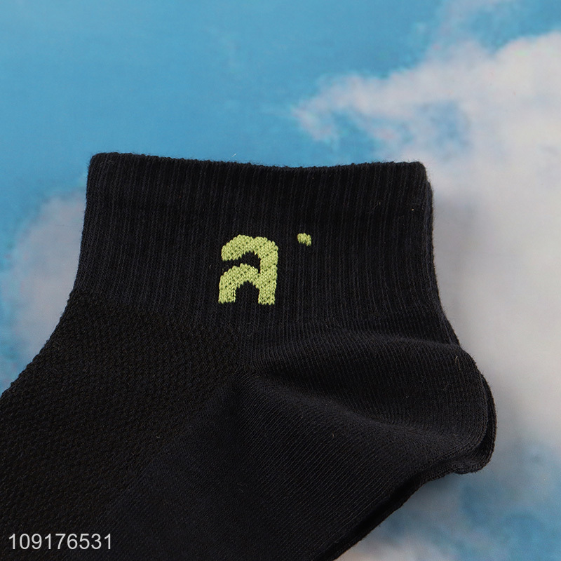 Online wholesale black men ankle socks low cut socks sports socks