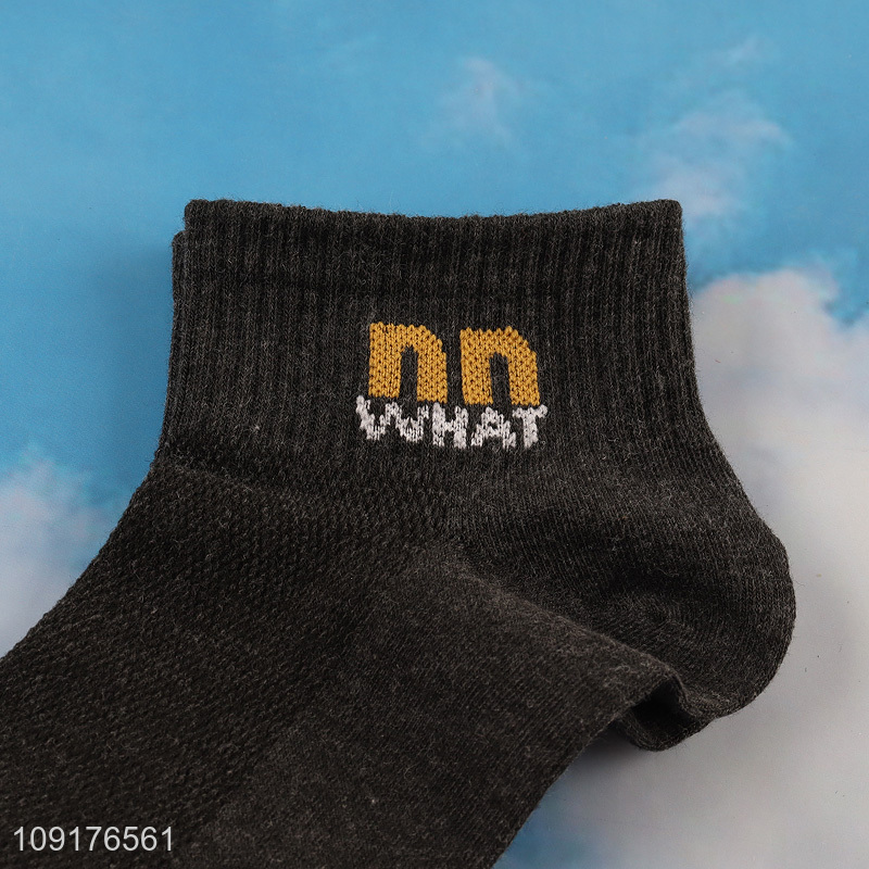 Good price breathable men ankle socks low cut socks wholesale