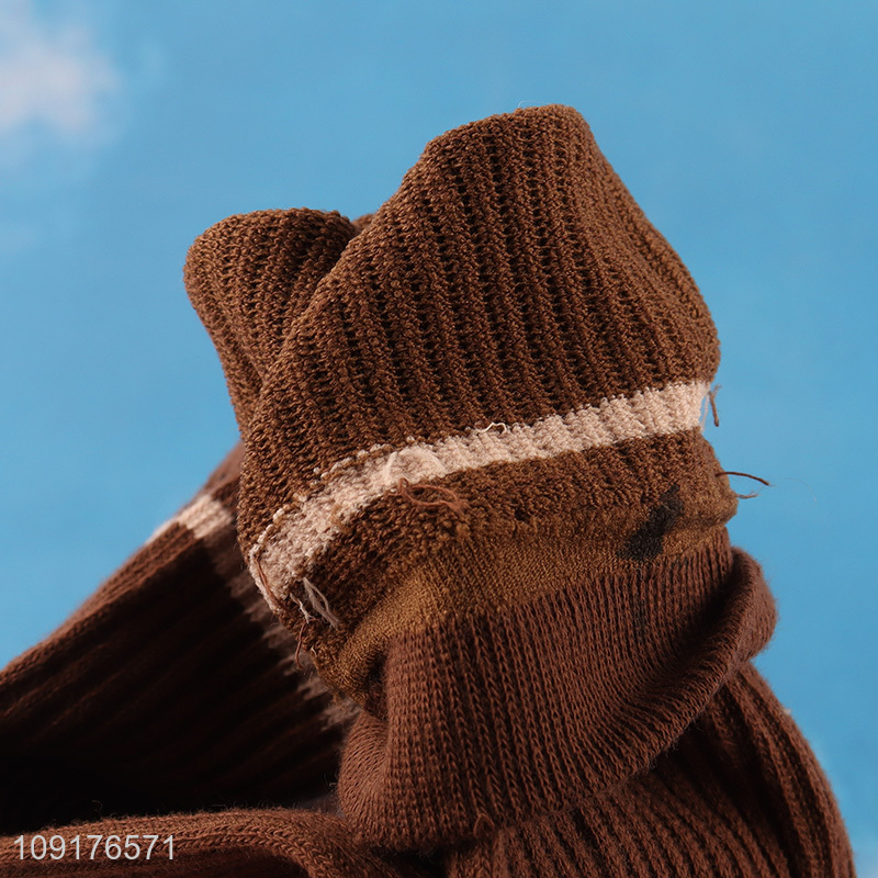 Best selling winter fashion women crew socks cotton socks wholesale