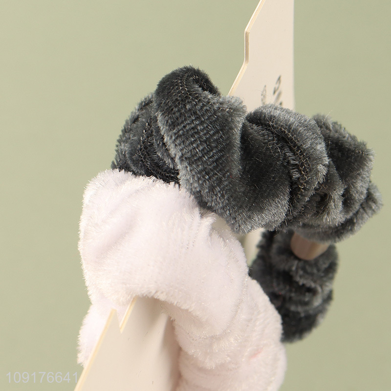 China products 2pcs elastic girls hair band hair accessories hair decoration