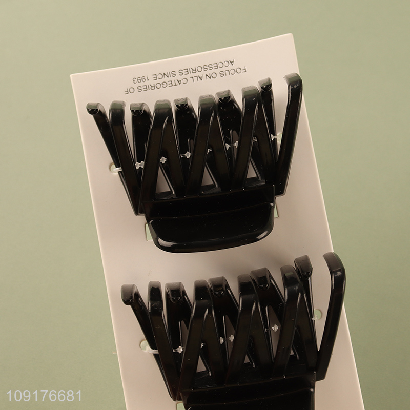 Top products 2pcs fashion hair claw clips hair decoration for women