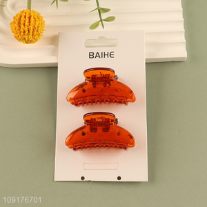 Best selling 2pcs fashion girls hair claw clips hair decoration