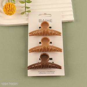 Good quality 3pcs fashion women hair claw clips hair decoration