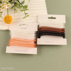 Most popular 6pcs elastic women <em>hair</em> <em>band</em> <em>hair</em> accessories for sale