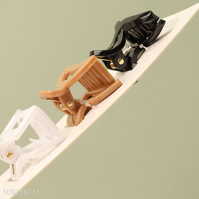 Popular products 3pcs hair claw clips hair decoration hair accessories