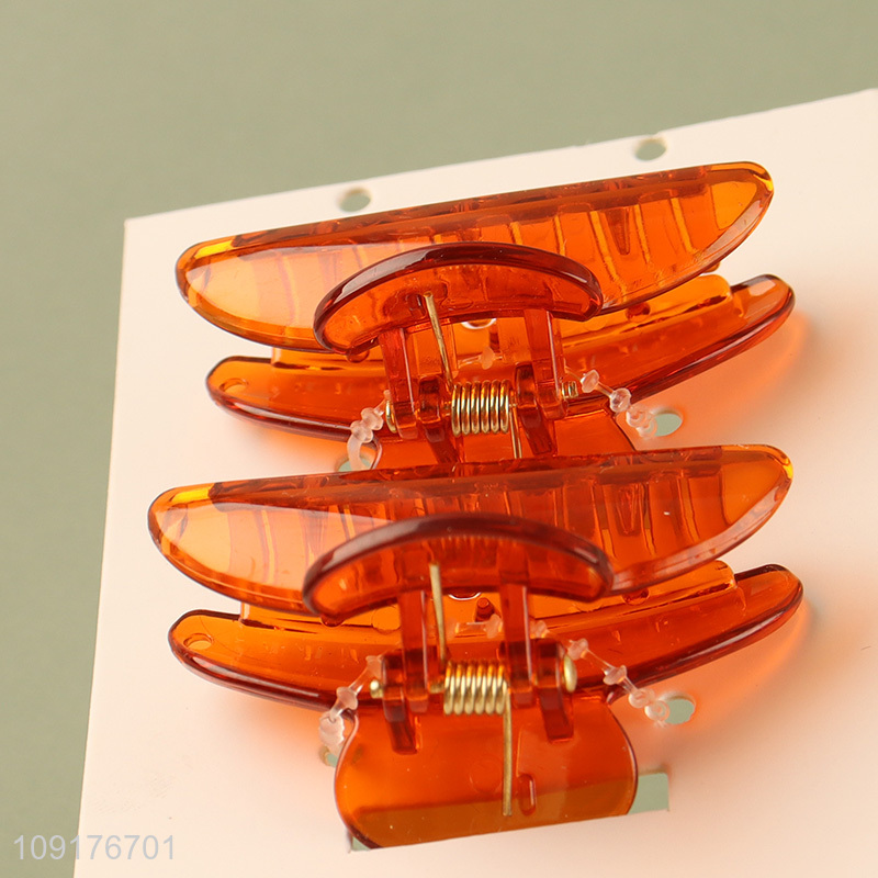 Best selling 2pcs fashion girls hair claw clips hair decoration