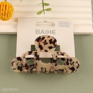 Factory supply fashion women hair claw clips hair decoration