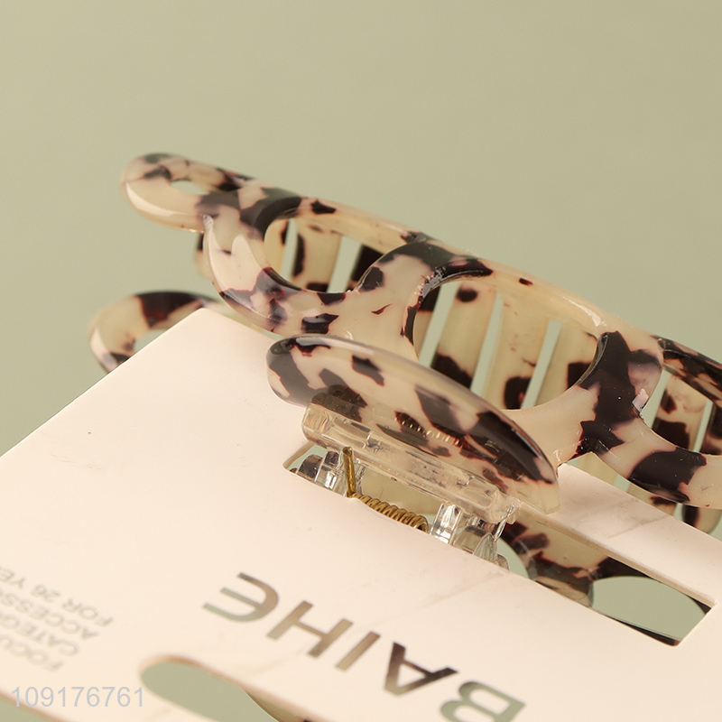 Factory supply fashion women hair claw clips hair decoration