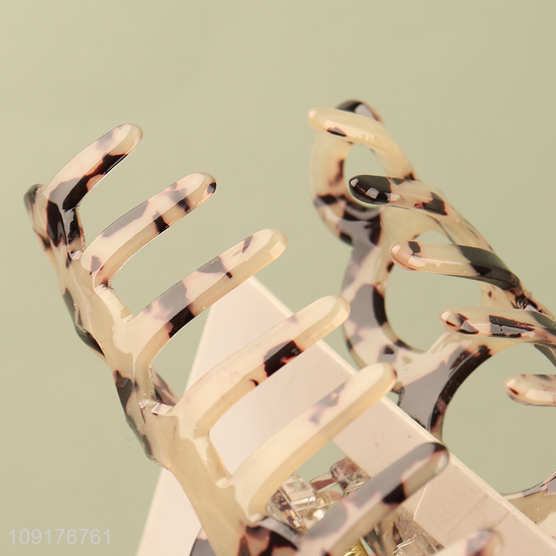 Factory supply fashion women hair claw clips hair decoration