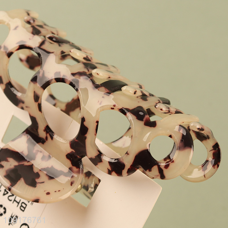 Factory supply fashion women hair claw clips hair decoration