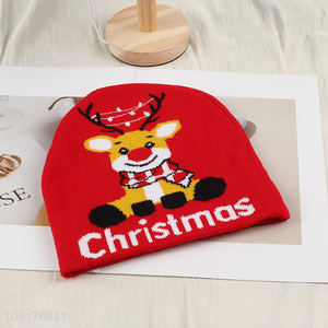 New Product Men Women Beanie Hat Winter Christmas Knitted Beanie Cap