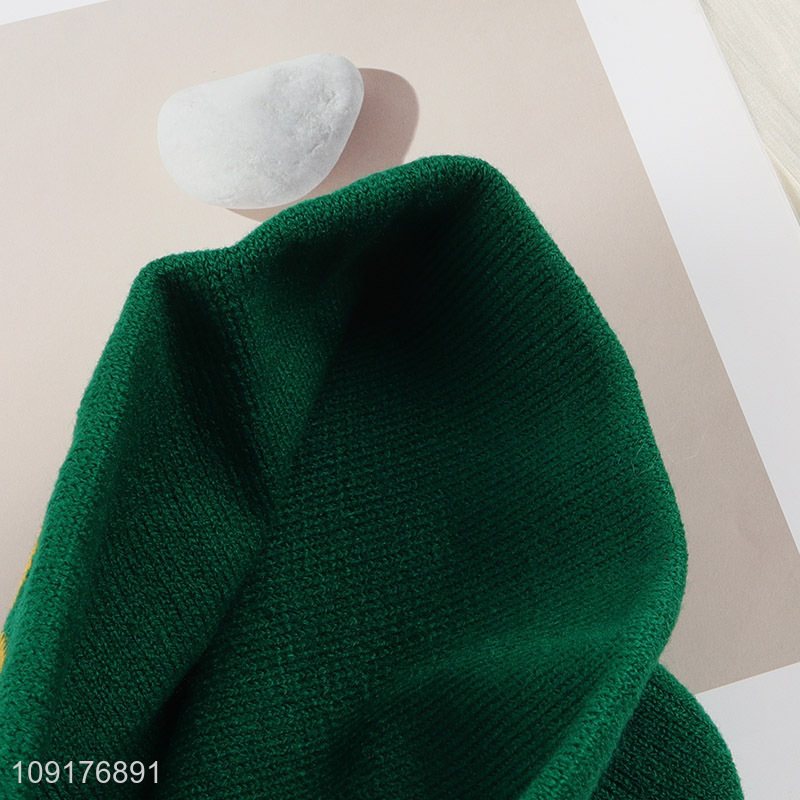 Factory Price Unisex Winter Beanie Hat Warm Knit Slouchy Beanie Cap