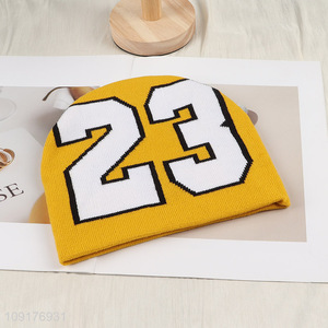 New Product Unisex Beanie Hat Winter Warm Beanie Cap Sports Hat