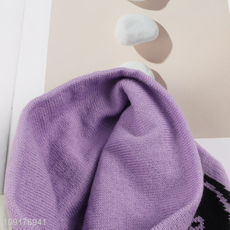 High Quality Winter Beanie Hat Slouchy Warm Knit Hat for Men Women