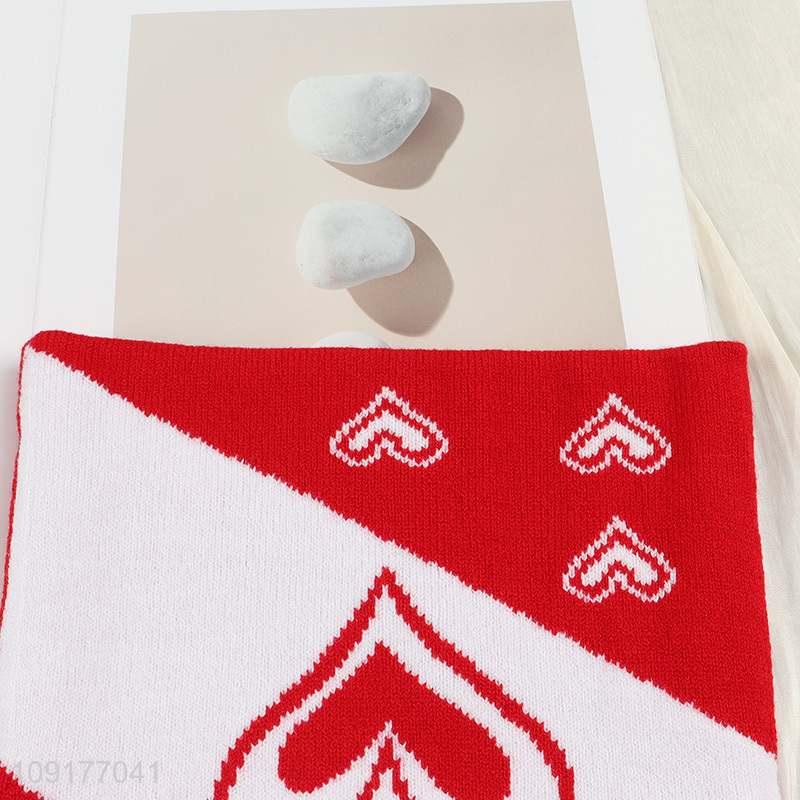 High Quality Unisex Beanie Hat Heart Knitted Beanie Cap Winter Hat