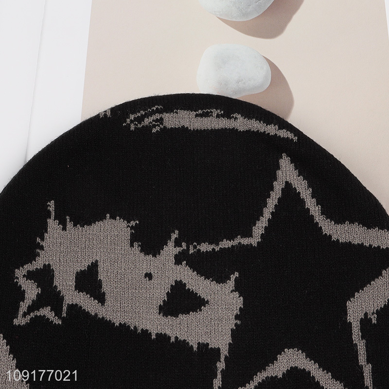 Hot Selling Winter Slouchy Beanie Cap Knit Beanies for Men Women