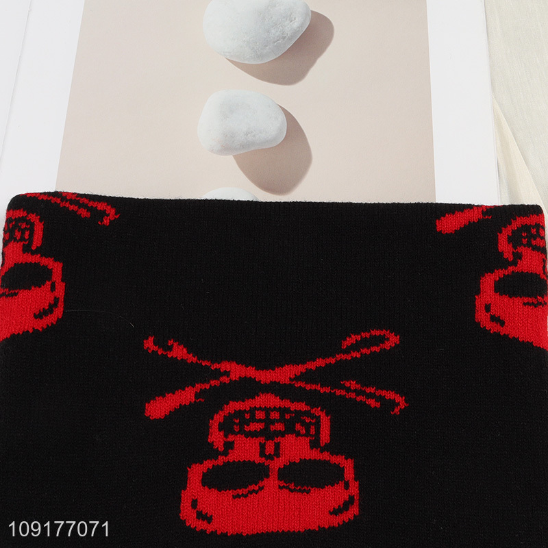 New Arrival Unisex Beanie Hat Winter Skull Pattern Knit Beanie Hat