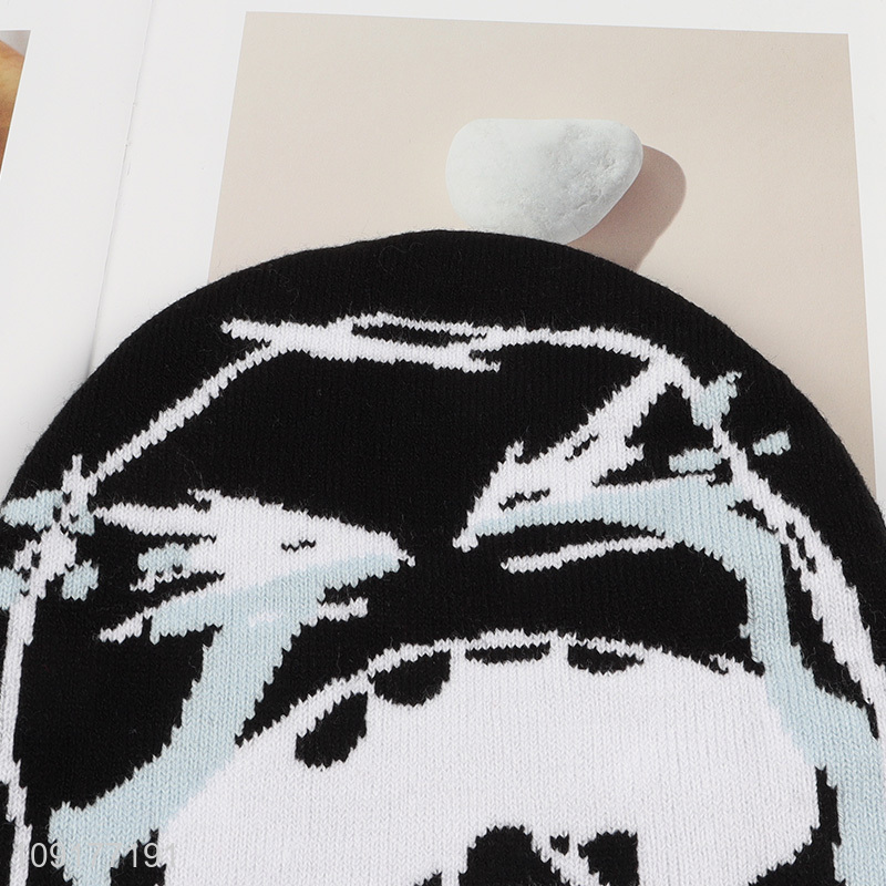 Factory Price Unisex Beanie Hat Warm Knitted Beanie Cap Winter Hat