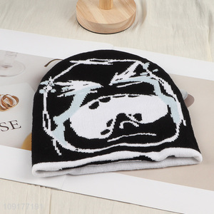 Factory Price Unisex Beanie Hat Warm Knitted Beanie Cap Winter Hat