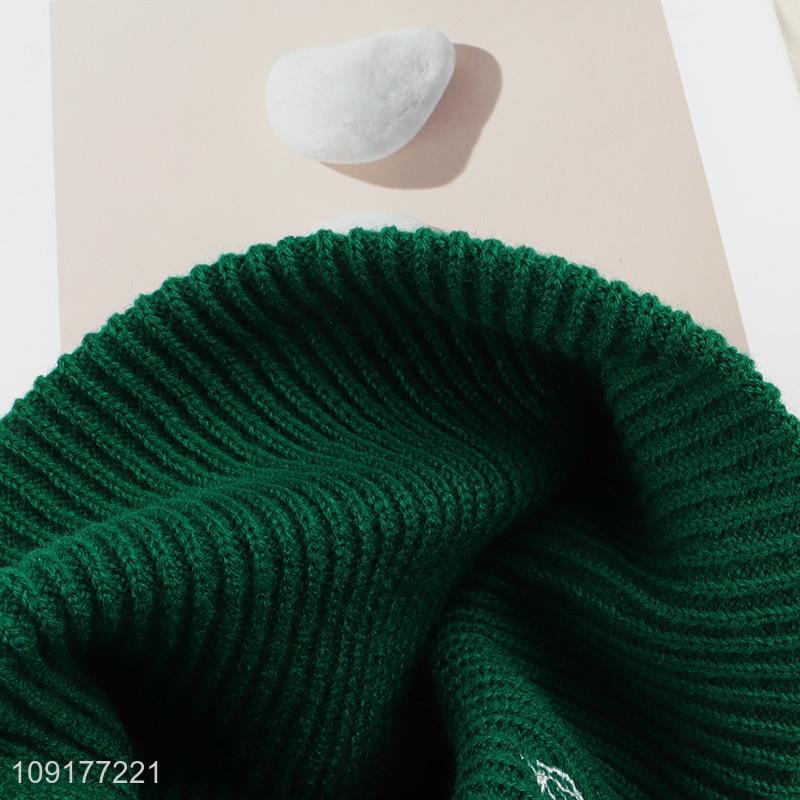 Hot Selling Unisex Beanie Hat Embroidered Warm Beanie Cap Knit Hat