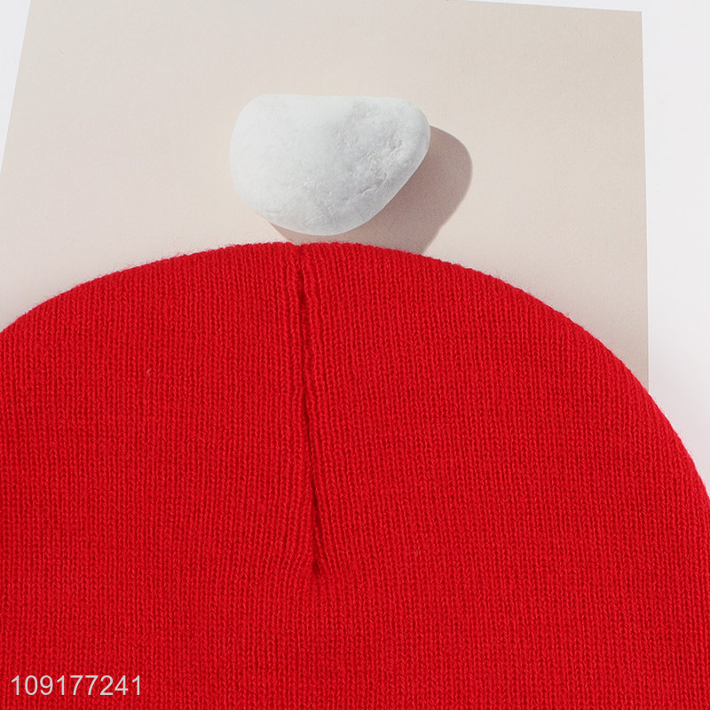 High Quality Winter Beanie Hat Unisex Rhinestone Knitted Skull Cap