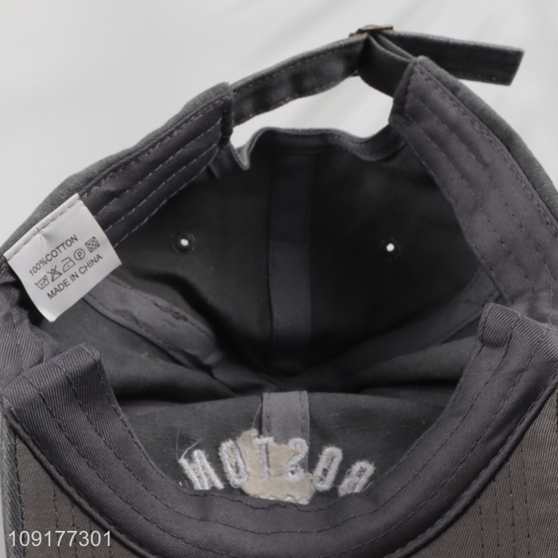 Good Quality Unisex Embroidery Baseball Hat Adjustable Breathable Baseball Cap