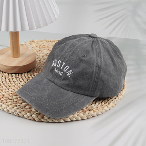 Good Quality Unisex Embroidery Baseball Hat Adjustable Breathable Baseball Cap