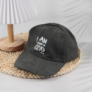 Hot Selling Unisex Baseball Hat Adjustable Breathable Baseball Cap Dat Hat