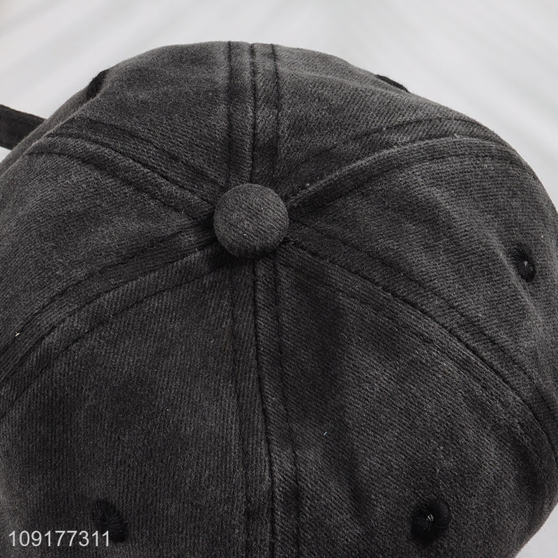 New Product Unisex Baseball Hat Embroidery Breathable Baseball Cap for Men Women