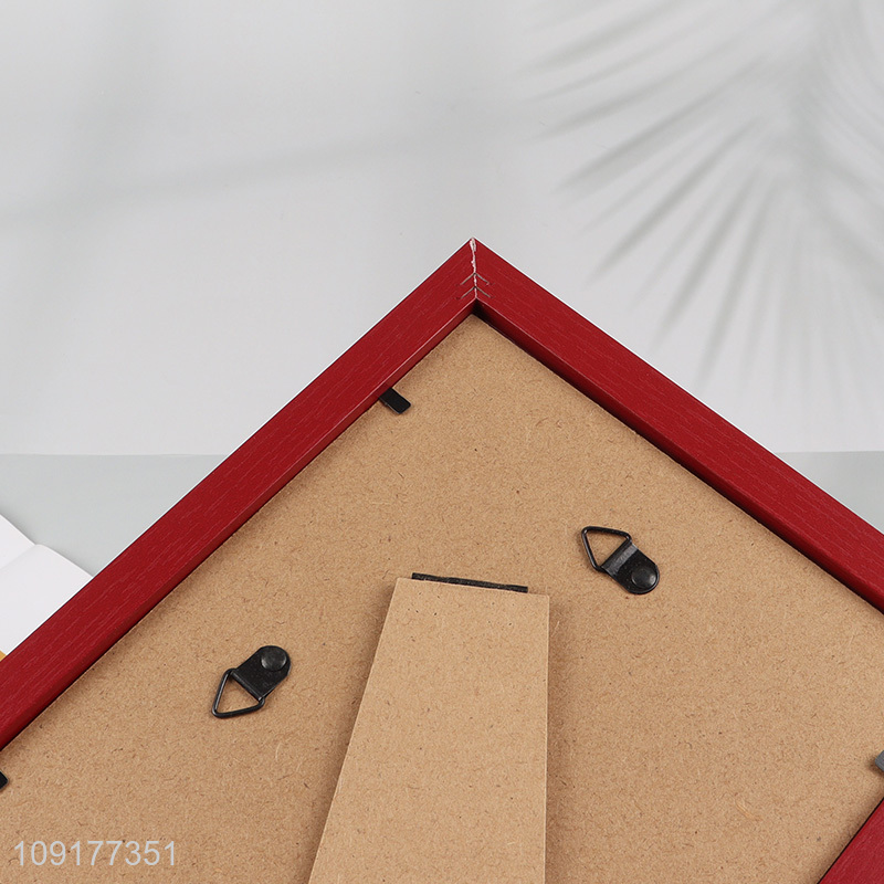 High Quality 6X8 Inch Solid Wood Picture Frame for Tabletop Display Wall Hanging