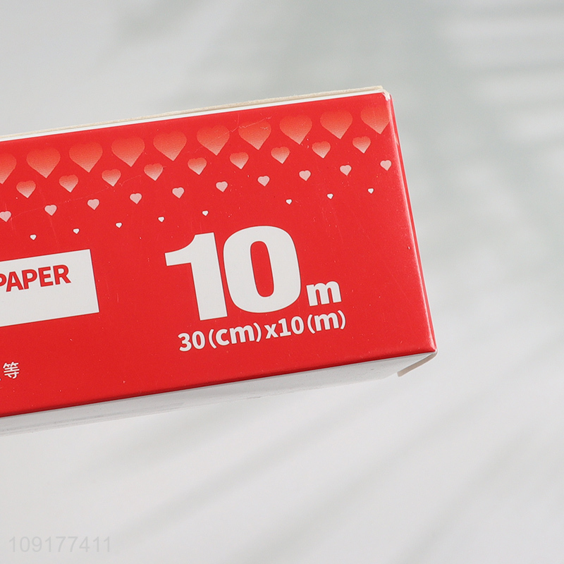 Wholesale 30cm*10m Heavy Duty Food Safe Aluminum Foil Roll for Food BBQ Grilling