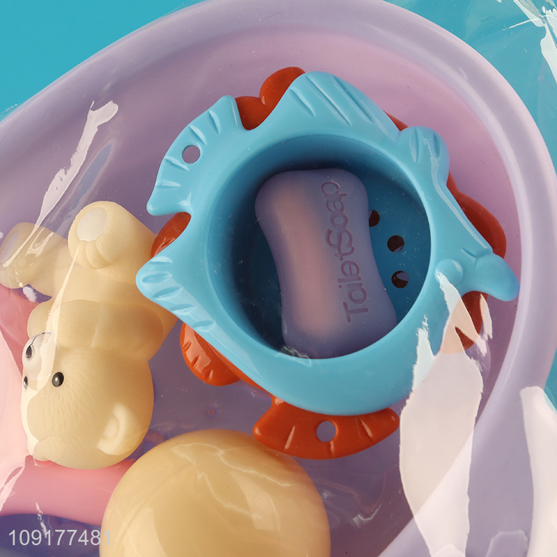 Low price creative kids pretend play set toys bathing toys