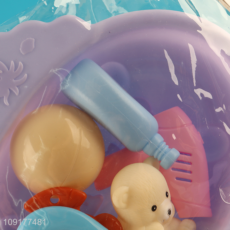 Low price creative kids pretend play set toys bathing toys