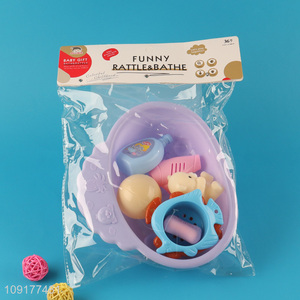 Low price creative kids pretend play set toys bathing toys