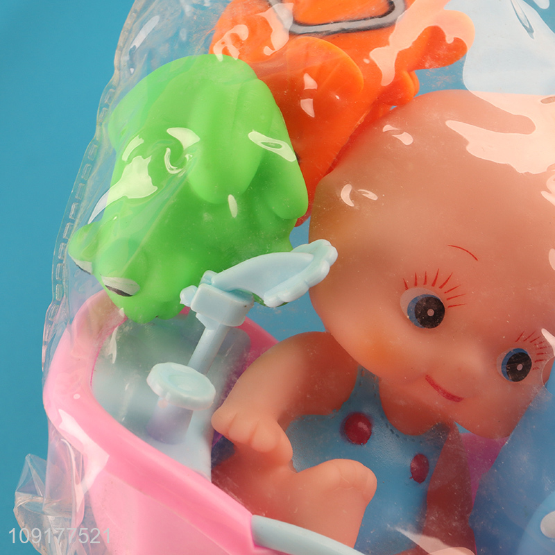 China supplier children pretend play set toys water play toys bath shower toy