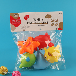 Factory price kids water play toys bath shower toy set