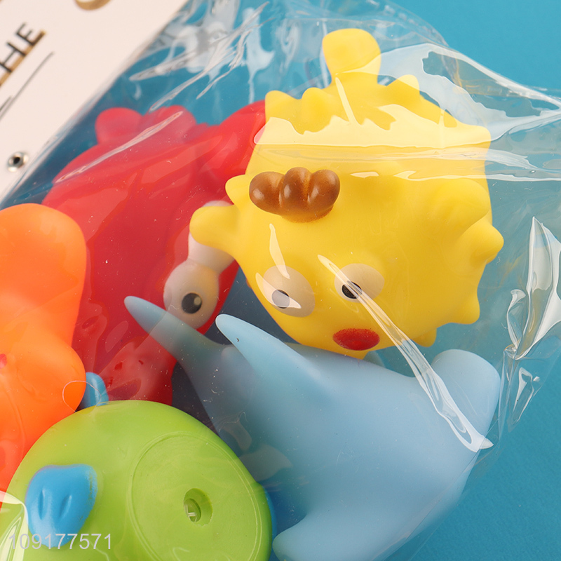 Factory price kids water play toys bath shower toy set